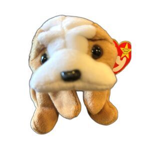 Ty Beanie Baby Wrinkles the Bulldog - Year 1996